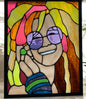 Stained Glass Panel “Janis”